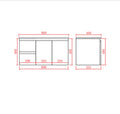 KDK Bathroom Wall Hung Vanity — detail 13