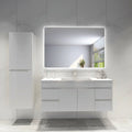 Rectangular LED Backlit Bathroom Mirror Pencil Edge — detail 4