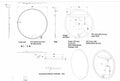 Round Back Lit LED Mirror, Multiple Sizes Available — detail 6