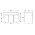 KDK Wren Modern Wall-Mounted Bath Vanity — detail 15