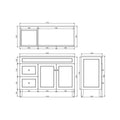 Ashford Floor PVC Cabinet Soft Closing Doors — detail 12