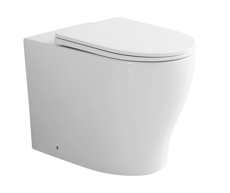 Zues Wall Faced Floor Toilet Trap Included