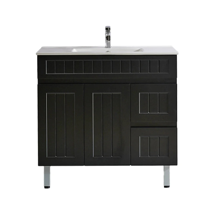 Haven Wood Vanity Slim Cabinet With Leg