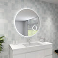 Elegant LED Backlit Square Mirror - Smart Touch Controls — detail 2