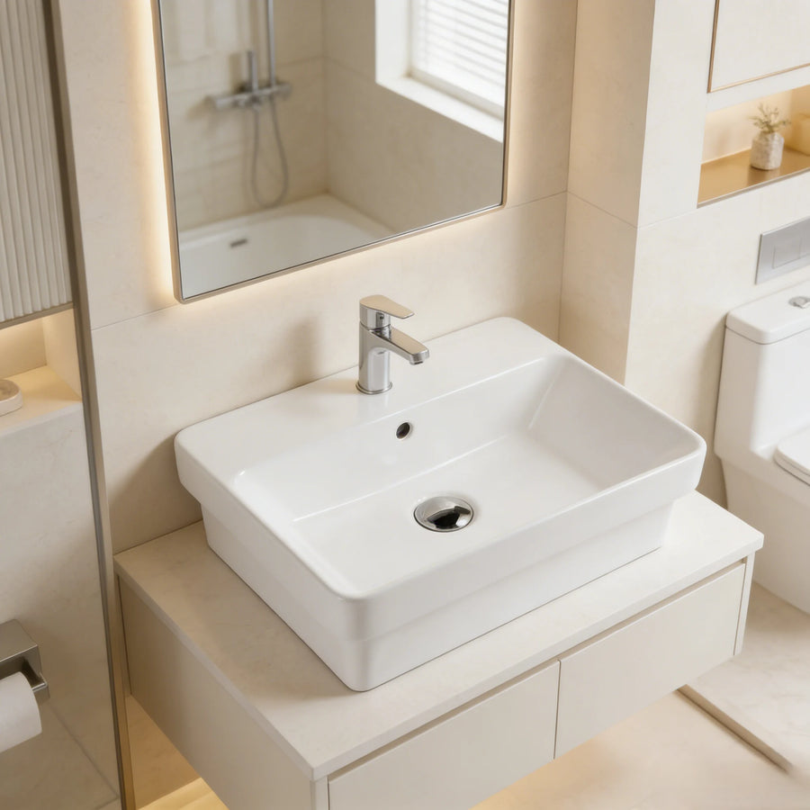 Insert Basin with tap hole