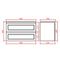Onda Wall-Mounted Vanity — detail 11