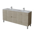 KDK Bathroom Nordic Freestanding Vanity with Legs — detail 4