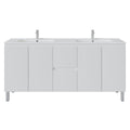 KDK Bathroom Nordic Freestanding Vanity with Legs — product view