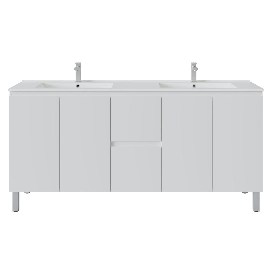 Bathroom Nordic Freestanding Vanity with Legs