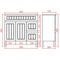 KDK Haven Wood Vanity Slim Wall-Mounted Cabinet — detail 14