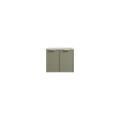 Wall-Mounted PVC Cabinet with Soft closing doors — detail 8
