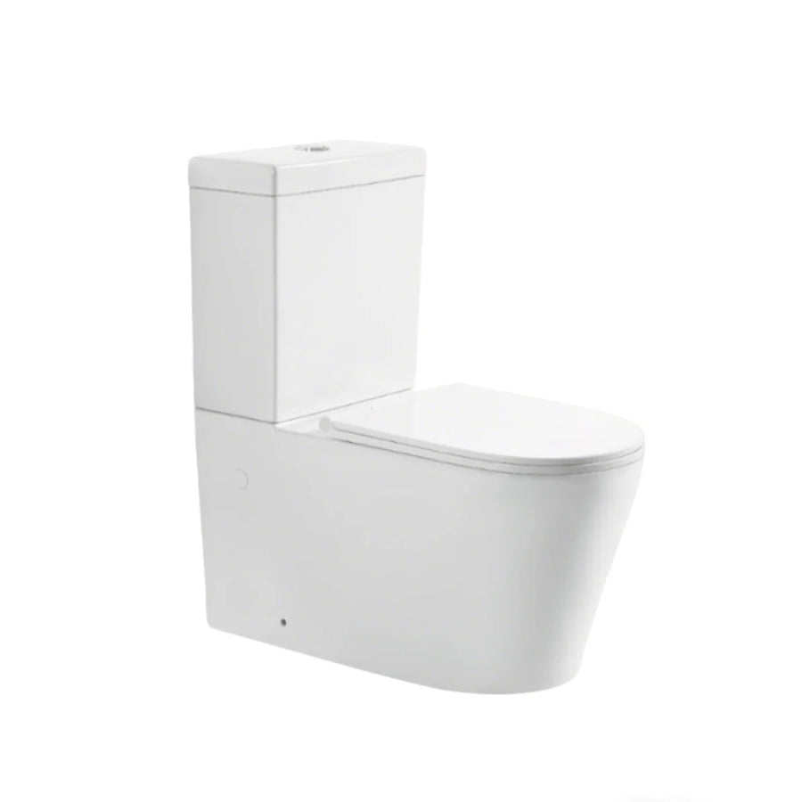 Stella Back to Wall Rimless Toilet Suite Trap Included