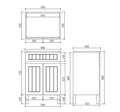 KDK Timbercraft Wall-Mounted Vanity — detail 17