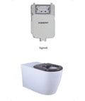 KDK Asta Care Tornado Wall Faced Pan With In-Wall Tank — product view