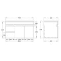 KDK Wren Modern Wall-Mounted Bath Vanity — detail 16