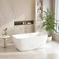 Vito Lumera Square Freestanding Bathtub — product view
