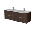 Edina Fluted Wall Hung PVC Cabinet with Soft closing drawers — detail 10