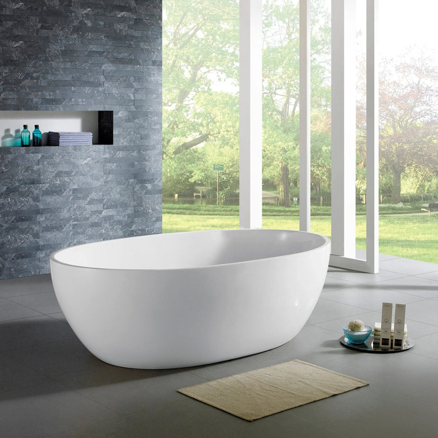 Catanaro Oval Freestanding Bathtub