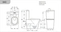 Vito Sylea Tornado Flush Back To Wall Rimless Toilet Suite — detail 5