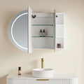 Vito LED PVC Mirror Shaving Cabinet – Modern Bathroom Storage — detail 6