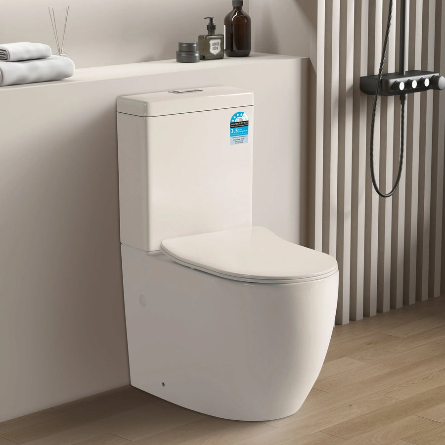 Veda Back To Wall Rimless Toilet Suite