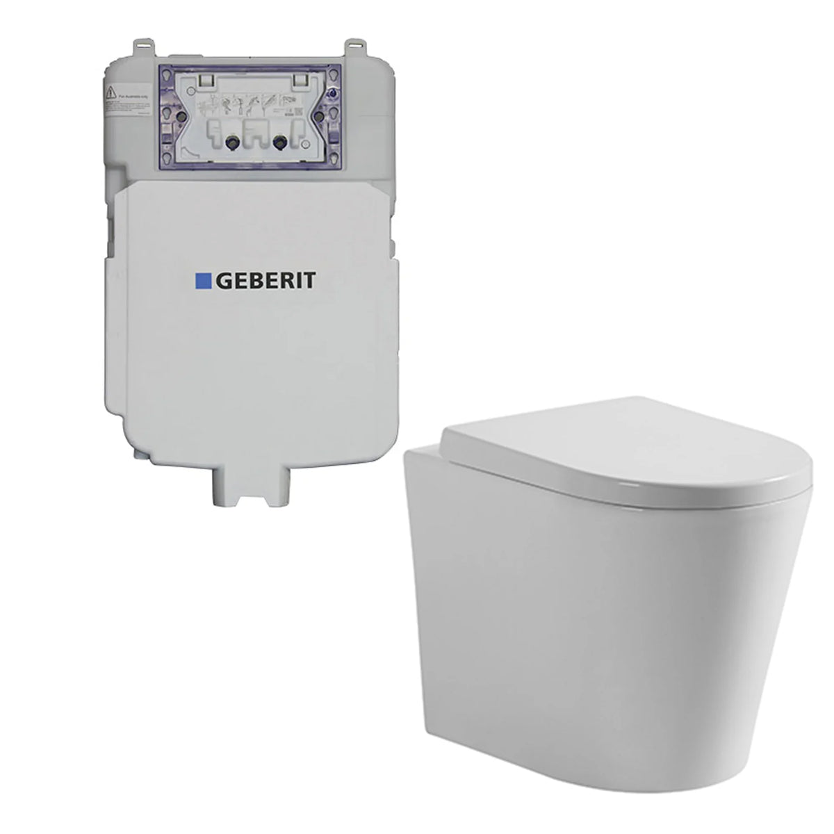 Flux Geberit inwall floor Toilet Suite