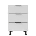Kitchen Floor Cabinet 3 Drawer Kitchen Cupboard — detail 7