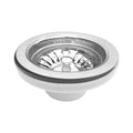 Vito Basin basket Waste Bright Silver — product view