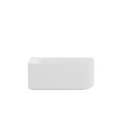 Vito Cora Fluted Corner Bathtub — detail 2