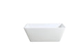 KDK Luno Square Freestanding Bathtub — detail 5