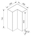 Vito Kitchen Rangehood Cabinet Door — detail 3