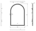 Vito Lirra Iron Framed LED Mirror — detail 8