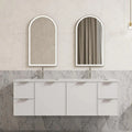 KDK Aura Iron Arch Framed LED Bathroom Mirror — product view