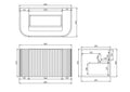 KDK Axiom Haven Wall-Mounted Polymer Cabinet — detail 9