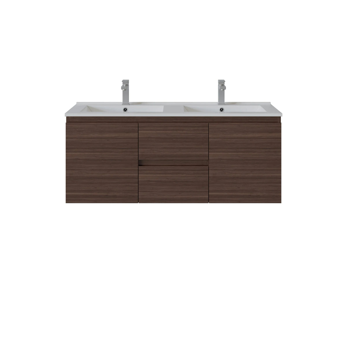 Bathroom Wall Hung Vanity (Double Bow)