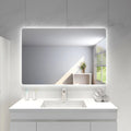 Rectangular LED Backlit Bathroom Mirror Pencil Edge — product view