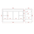 KDK Bathroom Vanities with built-in kickboard — detail 20