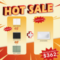KDK Ceto H Miami Wall Hung PVC Cabinet With Soft Closing Doors — detail 2