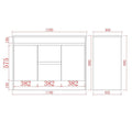 KDK Bathroom Vanities with built-in kickboard — detail 16
