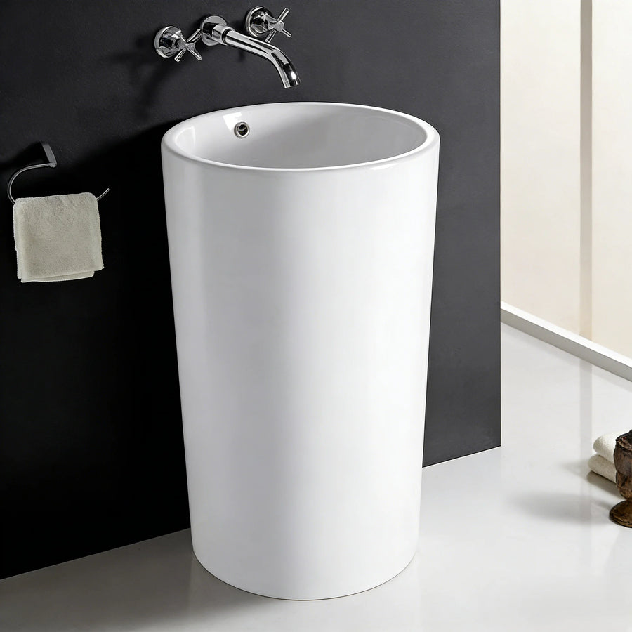 Ceramic Pedestal Basin