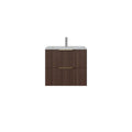 Edina Fluted Wall Hung PVC Cabinet with Soft closing drawers — detail 3
