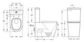 Elvera Box Rim Ambulant Toilet Suite — detail 3