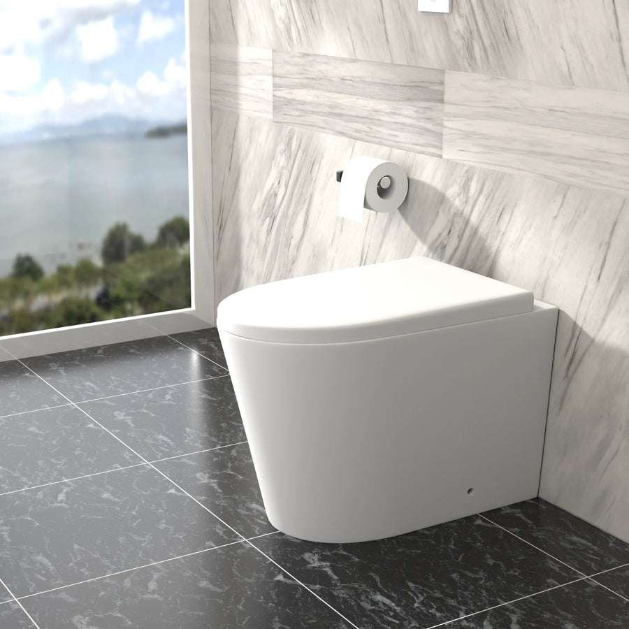 Avery Box Wall-Mounted Toilet