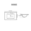 Vito Vanity Ceramic Top with Undermount Basin — detail 9