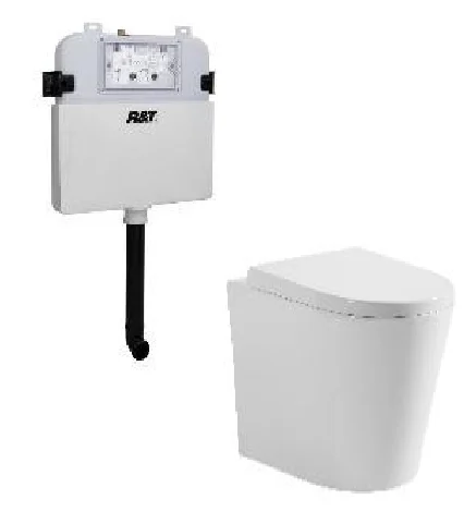 Flux R&T inwall Floor Toilet Suite
