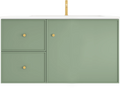 Ceto H Miami Wall Hung PVC Cabinet With Soft Closing Doors — detail 8