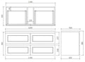 Onda Wall-Mounted Vanity — detail 12