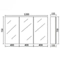 KDK PVC Shaving Cabinet – Modern Bathroom Storage — detail 10