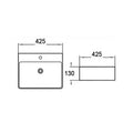 Wall Hung/Above Counter Basin — detail 7