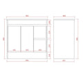 KDK Bathroom Vanities with built-in kickboard — detail 19
